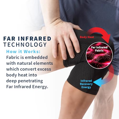 Copper Fit PRO Knee Compression Sleeve with Far Infrared Technology