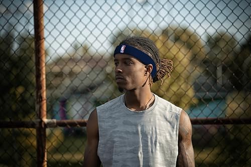 NBA Logoman Headband & Wristband Set - Navy 3 Pack