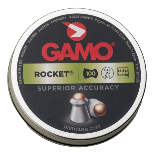 .22 Caliber Rocket Ballistic Tip Pellets - 100 Count