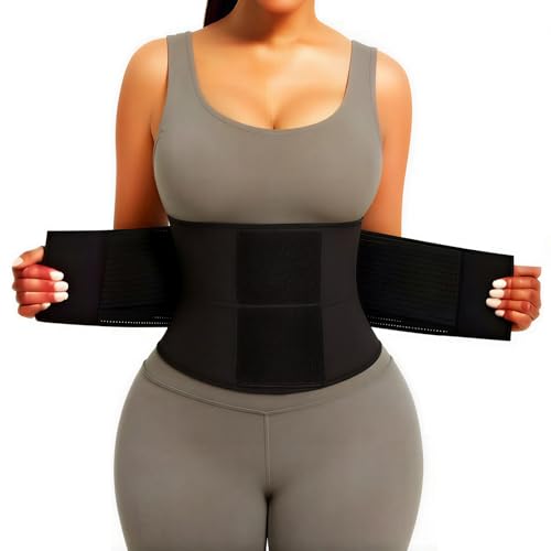 AMZBOSS Medium Postpartum Waist Trainer for Women Belly Band Tummy Control