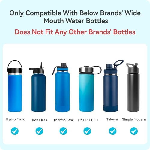Auto Flip Lid for Hydro Flask Wide Mouth Bottles - 1 Pack