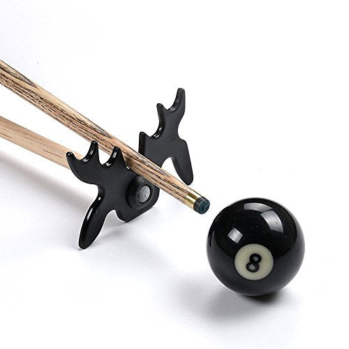 Moose Head Billiard Cue Bridge Heads - Pack of 2, Black