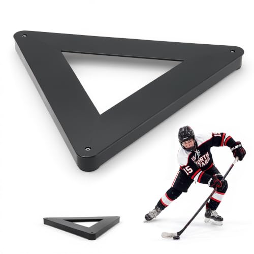 Triangle Hockey Passer - Heavy-Duty Multi-Angle Rebounder for Training