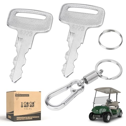 Ignition Keys for Yamaha Golf Carts - G14 G16 G19 G22 G29 Drive - 2 Pcs