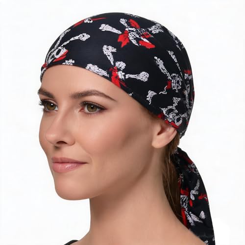 Breathable Bandana Hat Beanie for Men - UV Protection Cycling Headwear
