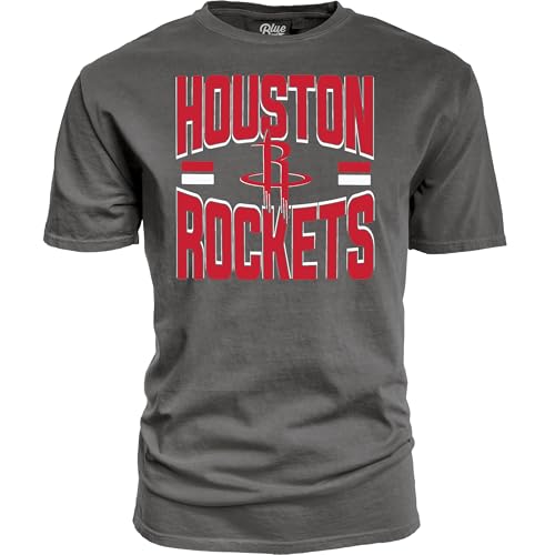 Houston Rockets Black NBA Unisex T-Shirt - Ringspun, Officially Licensed, Large