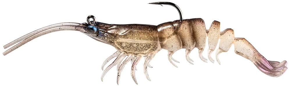 Z-Man PrawnstarZ Soft Plastic Shrimp - 2.5 Inch - Natural Shrimp