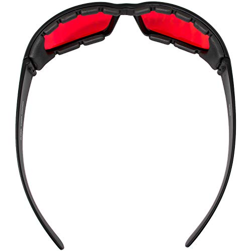 Global Vision Unisex Safety Glasses Black Adult ANSI Z87.1+ Protection