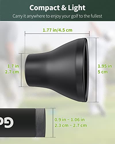 Golf Ball Retriever Cup - Portable Grip Sucker Tool for Putters