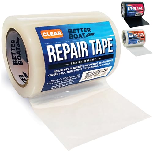 Heavy Duty Waterproof Repair Tape for Fabric & Vinyl - 30ft x 3in