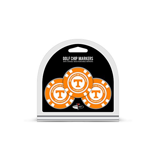 NCAA Poker Chip Ball Marker Set - Tennessee Volunteers