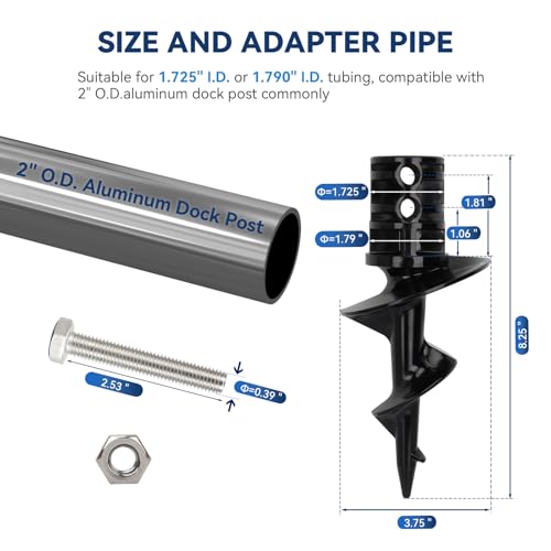 MATINA Dock Pole Auger for 2
