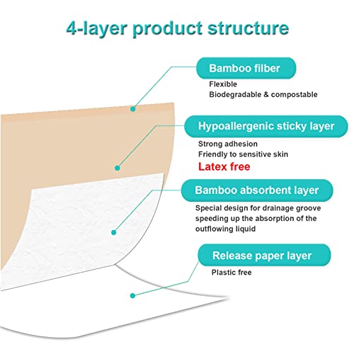 Nepia Hypoallergenic Bamboo Fabric Assorted Shapes Bandages | PFAS