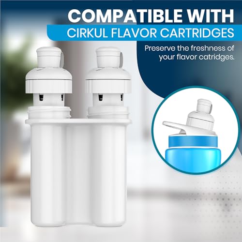 Flavor Cartridge Holder for Cirkul - BPA Free, Holds 2 Cartridges