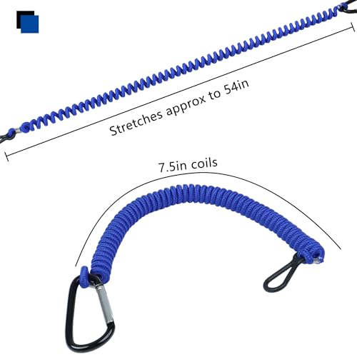 Marine Outboard Key Lanyard - Blue, Fits Most Models