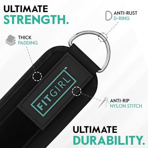 Ankle Strap for Cable Machines - Premium Neoprene for Glute Workouts