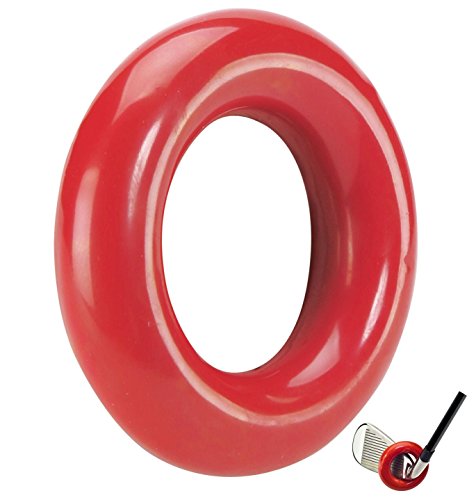 Golf Weighted Swing Training Ring for Muscle Building - Red