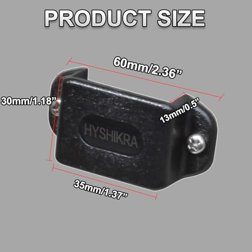 Universal CB Radio Hanger Mount for Walkie-Talkies - Black