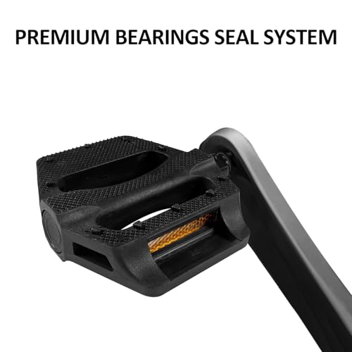 Universal Bicycle Pedals 9/16" - Non-Slip, Durable, Lightweight