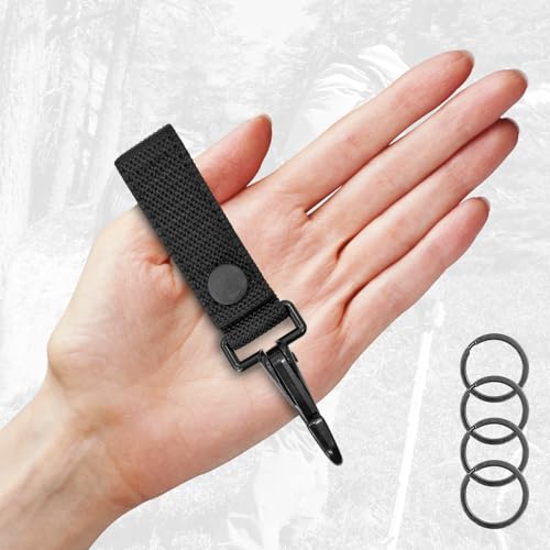 Heavy Duty Key Holder with Belt Clip for Duty Belts & Tactical Gear