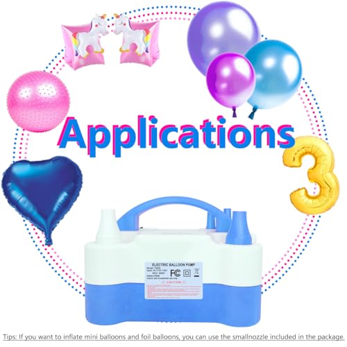 Portable Electric Balloon Pump with 14 Arch Kits - Fast Inflator