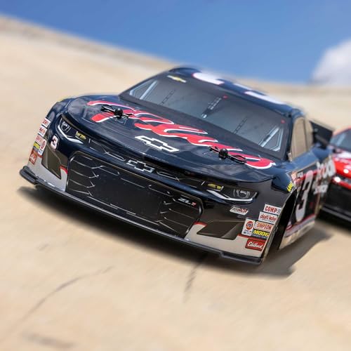 NASCAR RC Race Car - 1/12 Scale, AWD, Brushed, Black