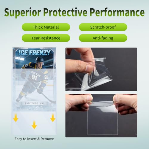 600 Card Sleeves for Trading Cards - Soft Penny Protectors