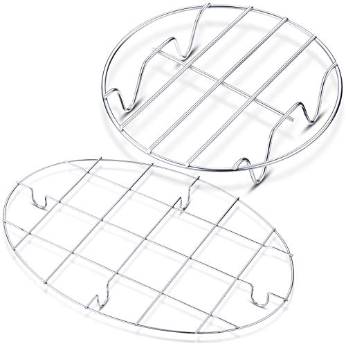 Patelai 2-Pack Stainless Steel Cooling & Roasting Racks for Oven & Air Fryer