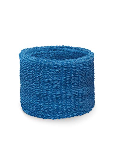 Youth Cotton Terry Athletic Wristbands - Bright Blue