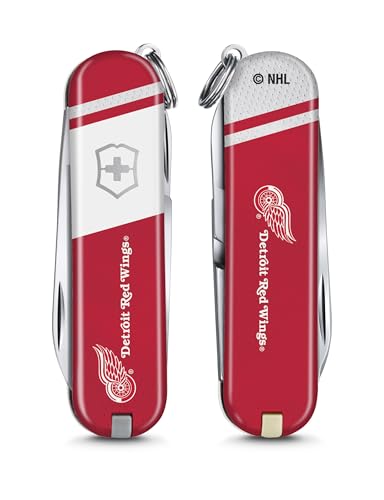 Compact 7 Function Swiss Army Pocket Knife with Key Ring