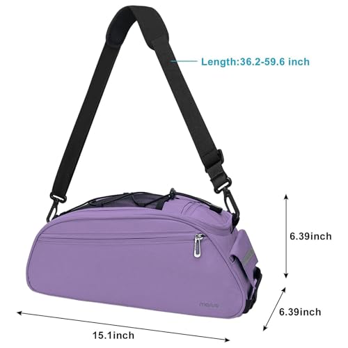 MOSISO Waterproof Bicycle Trunk Bag Pannier Rear Seat Pack - Purple