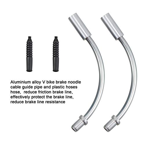 18-Piece Bicycle Brake Cable Set for Mountain & Road Bikes