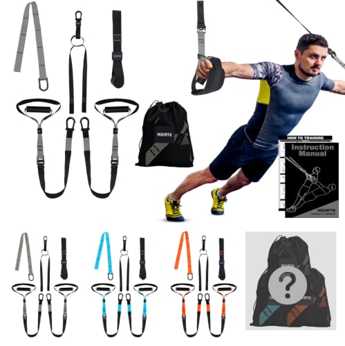 Home Resistance Training Kit with Adjustable Straps - Random Color