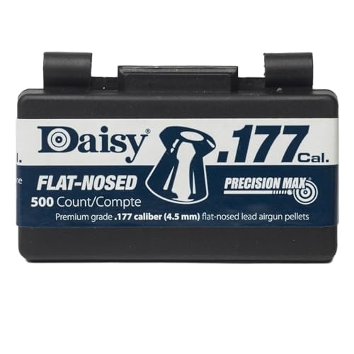 PrecisionMax .177 Cal Flat-Nose Pellets - 500 Count Box