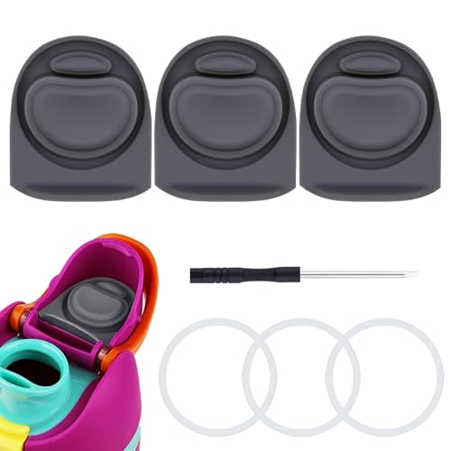 Replacement Seal Gasket Set for Owala FreeSip Water Bottles - 3 Stoppers & O-Rings