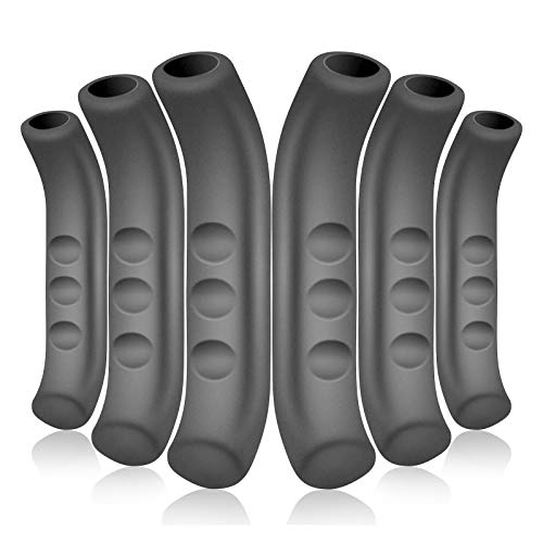 12 Pairs Silicone Bicycle Brake Handle Covers for Mountain & Road Bikes