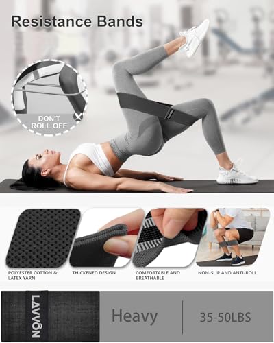 Barbell Pad Set for Hip Thrusts - Black, Weight Lifting Accessories