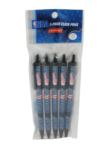 Los Angeles Clippers Disposable Click Pens - Pack of 5