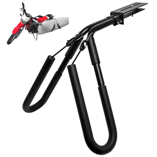 Aluminum Motorcycle Surfboard Rack - Quick-Install Cargo Holder