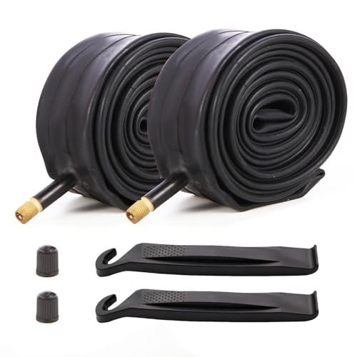 Heavy Duty Bicycle Inner Tubes 700x38/45C Schrader Valve 35mm - Pack of 2