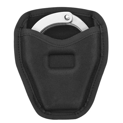 Ullnosoo Handcuff Case Open Top Duty Belt Pouch - 1 Pack, 600D Nylon