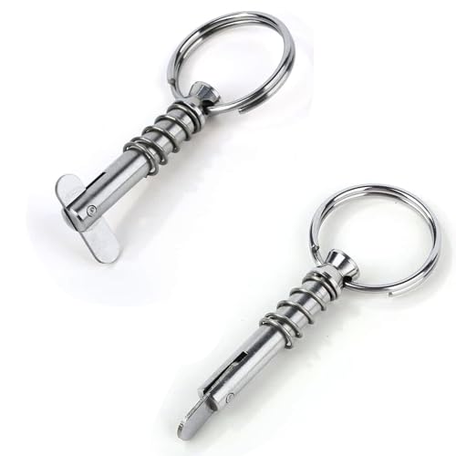 Bimini Top Quick Release Pins 1/4 inch Diameter with Drop Cam and