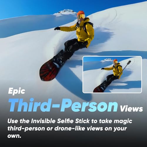 360 Action Camera - Insta360 X3 with 5.7K HDR Video, Waterproof, Standalone