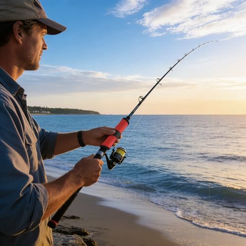 8-Pack Fishing Lure Covers & Heavy-Duty Rod Sleeves - 6"