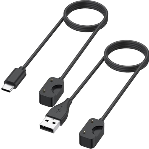Samsung Galaxy Fit 3 Charger Cable - Magnetic USB C & A - 2 Pack