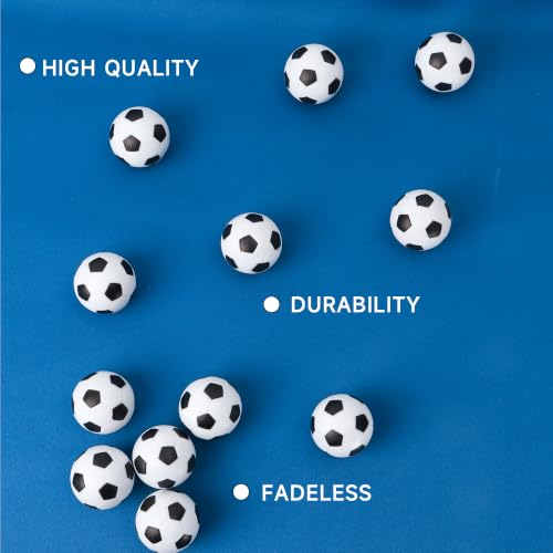 Foosball Replacement Balls - 12 Pack White, 36mm for Standard Tables