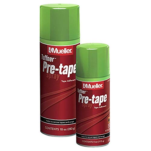 Mueller Tuffner Pre-Tape Spray 4 oz Adhesive for Athletic Tapes & Wraps