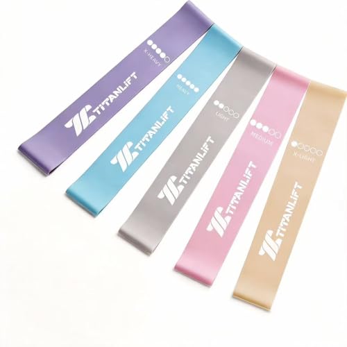 Elastic Loop Resistance Bands for Strength Training - Pink