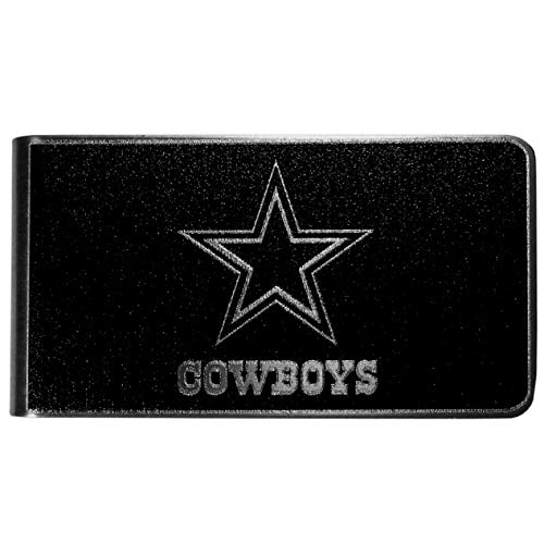 NFL Money Clip - Black Steel Dallas Cowboys - Classic Style