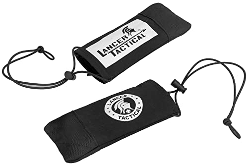 Airsoft Barrel Cover with Bungee Cord - Black